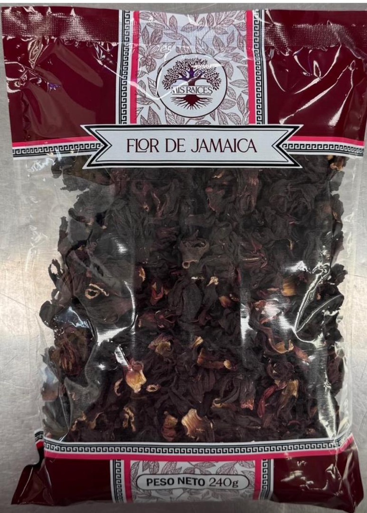 FLOR DE JAMAICA MIS RAICES 240GR DESHIDRATADA