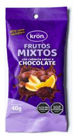 FRUTOS MIXTOS KRON 40GR CHOCOLATE