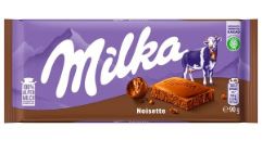 CHOCOLATE MILKA 90GR NOISETTE