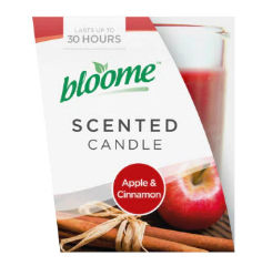 VELA BLOOME 95GR MANZANA Y CANELA 20HRS