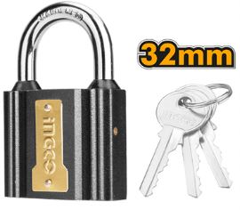 CANDADO INGCO 32MM HIERRO