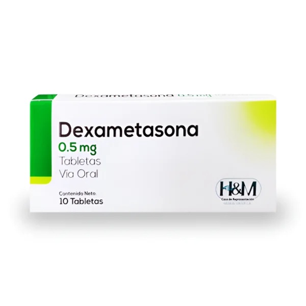 DEXAMETASONA 0,5MG X 10TABL H&amp;M MEDICAL