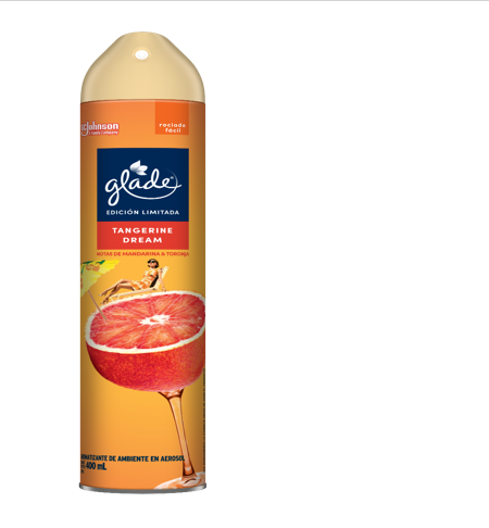 AMBIENTADOR GLADE 400ML TAGERINE DREAM 
