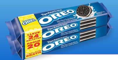 GALLETA OREO 192GR AMERICANA DOBLE TUBO