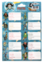 STICKERS IDENTIFICADORES DISCAYCA PIRATAS
