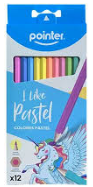 CREYONES POINTER 12UND PASTEL DE MADERA