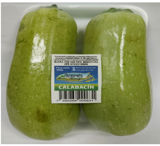 CALABACIN PARADIS FRESH 400GR