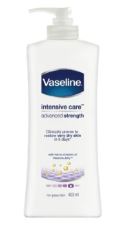 LOCION CORP VASELINE 400ML ADVANCED STRENGTH