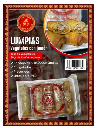 LUMPIAS PA QUE ELIAS 5UND JAMON
