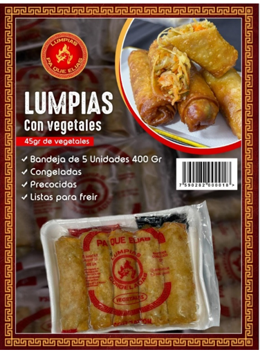 LUMPIAS PA QUE ELIAS 5UND VEGETALES