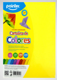 CARTULINA POINTER X UND CARTA COLORES SURTIDOS***