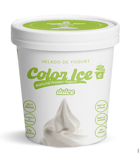 HELADO DE YOGURT COLOR ICE DULCE NATURAL S/A