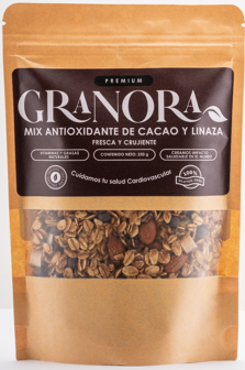 GRANOLA GRANORA 250GR CACAO