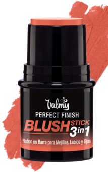 RUBOR EN BARRA VALMY 3EN1 #02 CORAL