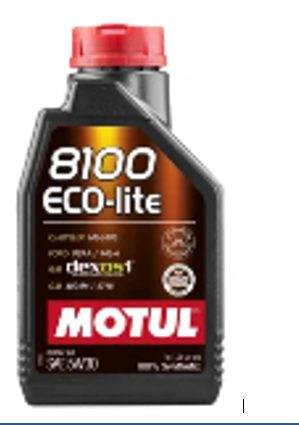 ACEITE MOTUL 1LT 5W30 SINTETICO 8100 ECO-LITE