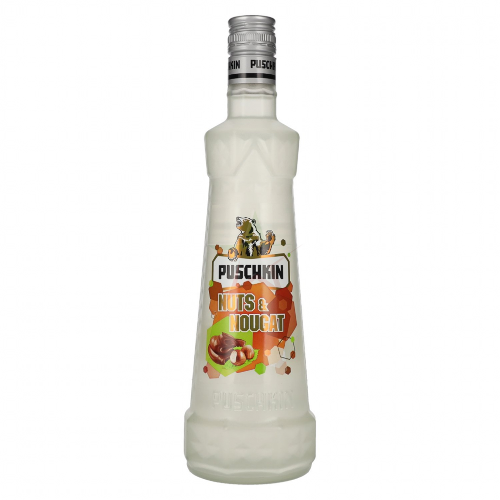VODKA PUSCHKIN 0,70LT NUECES Y TURRON