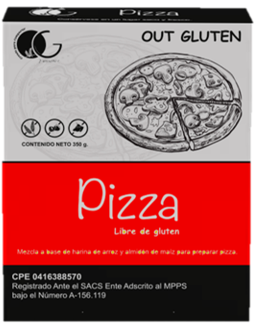 MEZCLA PARA PIZZA OUT GLUTEN 350GR