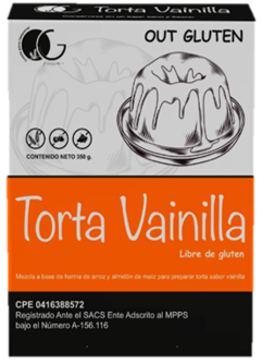 MEZCLA DE TORTA OUT GLUTEN 350GR VAINILLA