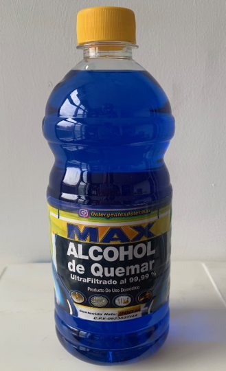 ALCOHOL DE QUEMAR MAX ULTRA FILTRADO