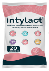 TOALLAS HUMEDAS INTYLACT 20UND INTIMAS FLORAL