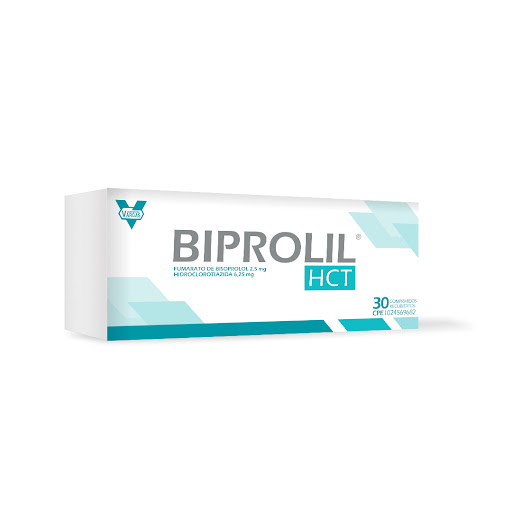 BIPROLIL HCT 2,5MG 6,25MG X 30COMP VARGAS