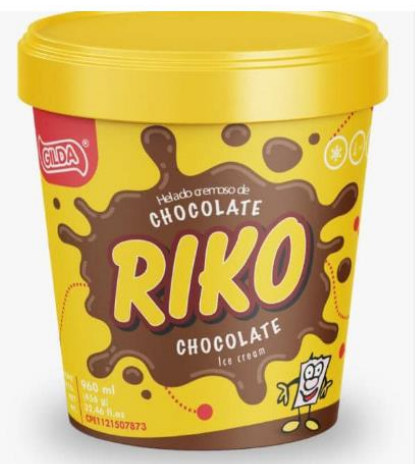 HELADO GILDA 960ML RIKO CHOCOLATE
