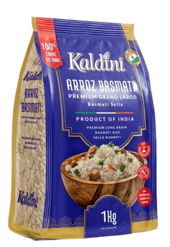 ARROZ KALDINI 1KG BASMATI PREMIUM