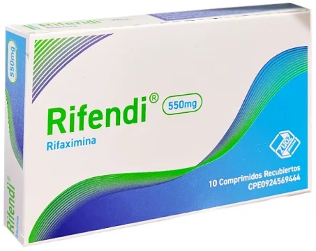 RIFENDI 550MG X 10COMP RIFAMIXINA ZUOZ