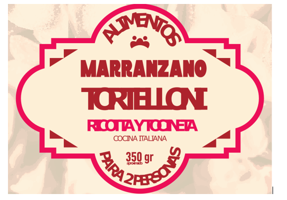PASTA TORTELLONI MARRANZANO 350 GR RICOT Y TOCINETA