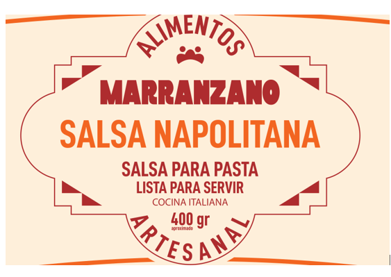 SALSA BOLOGNESA MARRANZANO 400GR PASTA