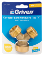 CONECTOR GRIVEN P/LAVADORA BRONCE TIPO Y