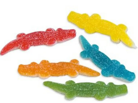 GOMITAS X KG ACIDULADA COCODRILO