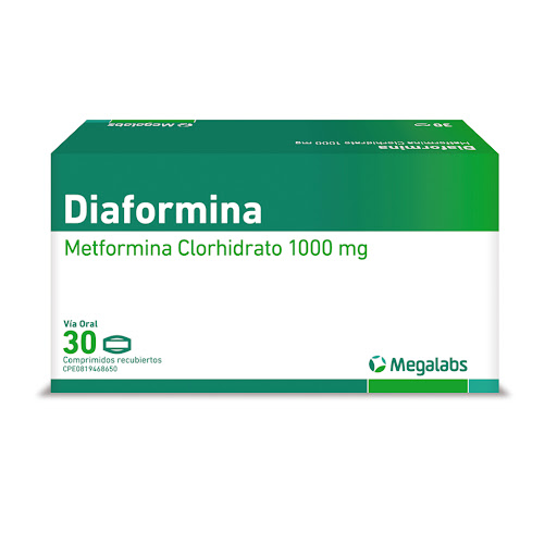 DIAFORMINA 1000MG X 30TAB MEGALABS