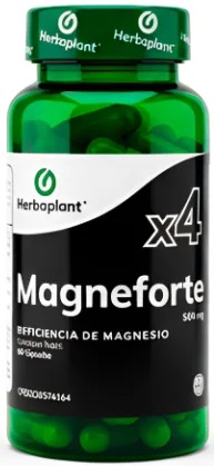 MAGNEFORTE X4 500MG X 60APS HERBAPLANT