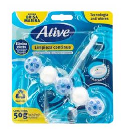 LIMPIADOR DE POCETAS ALIVE 50GR BRISA MARINA