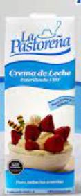 CREMA DE LECHE LA PASTOREÑA 1LT UHT