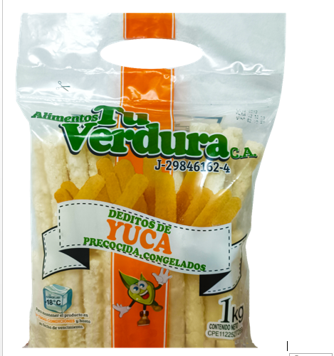 PALITOS DE YUCA TUVERDURA 1KG PRECOCIDOS