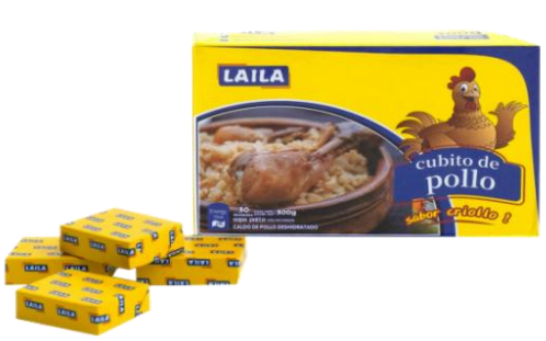 CUBITO LAILA 300GR DE POLLO