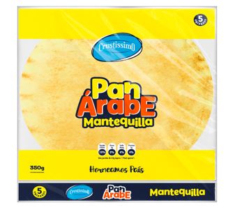 PAN ARABE CRUSTISSIMO 5UND MANTEQUILLA