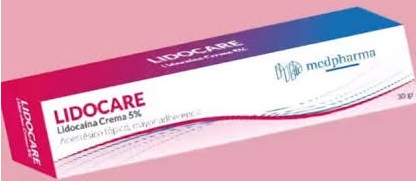 LIDOCARE LIDOCAINA CREMA 5% 30GR MEDPHARMA