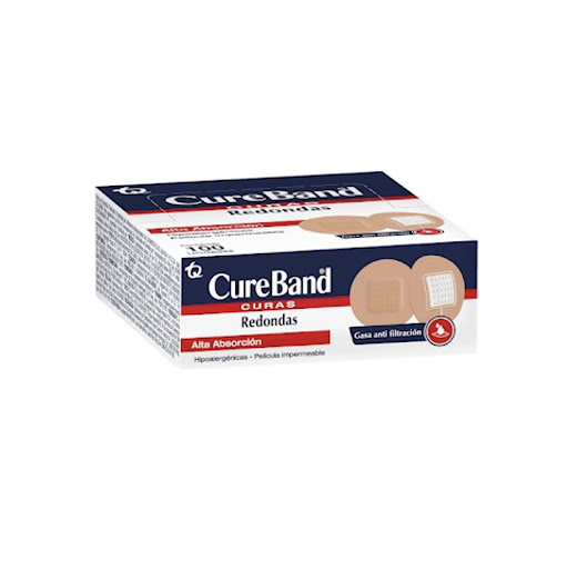 CURITAS REDONDAS X 100UNDS PREMIUM CUREBAND