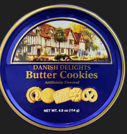 GALLETAS DANISH DELIGHTS 114GR MANTEQUILLA