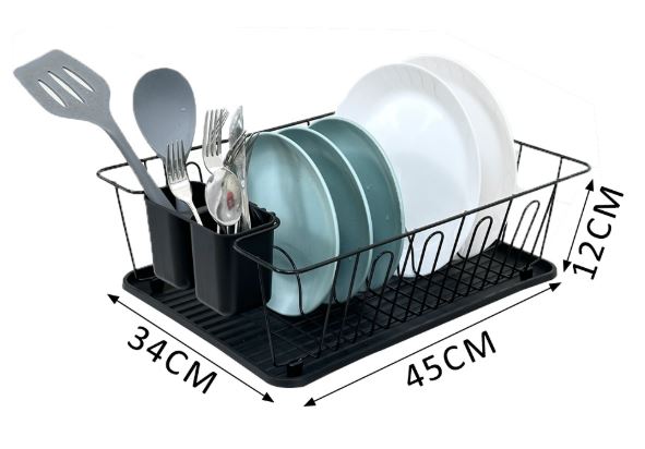 PLATERA ACERO 34CM 45CM 12CM