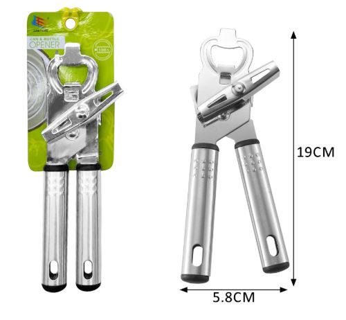 ABRELATAS 19CM ACERO