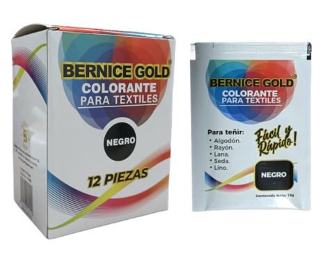 TEÑIDOR BERNICE ROPA NEGRO