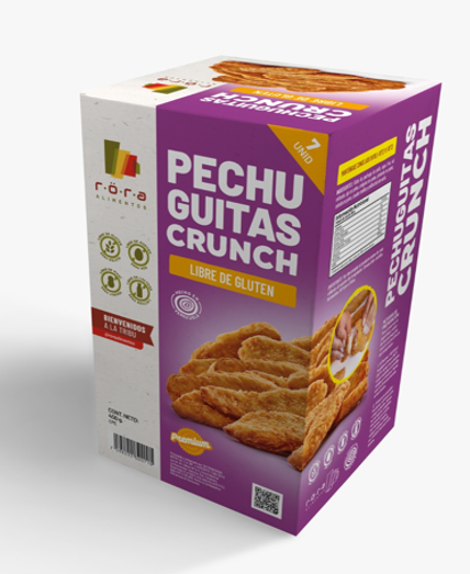 PECHUGUITAS RORA 450GR CRUNCH SIN GLUTEN