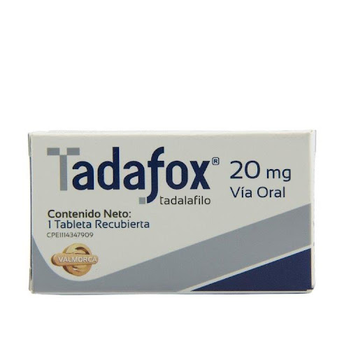 TADAFOX 20MG X 1TAB TADALAFILO VALMORCA