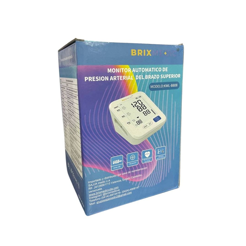 TENSIOMETRO DIG X 1UND BATERIA SIN CABLE KWLB808 BRIXMEDIC