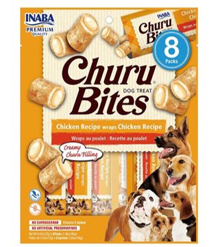 SNACK P/PERRO CHURU BITES 8UND POLLO