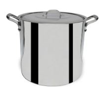 OLLA BERNICE CON TAPA 23CM ALUMINIO